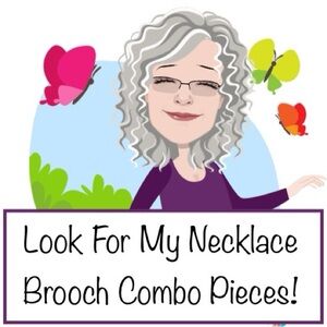 Look for my Necklace Brooch Pin Combo Pieces